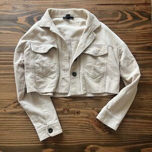 Corduroy Crop Jacket